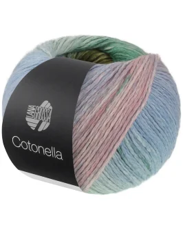 <span class="yarn-title">Cotonella</span> <span class="yarn-color">16 Opalgrün/<wbr>Mint/<wbr>Himmelblau/<wbr>Zartlila/<wbr>Rosa/<wbr>Dun- Kel-/<wbr>Gras-/<wbr>Gelbgrün/<wbr>Hell-/<wbr>Dunkeloliv</span>