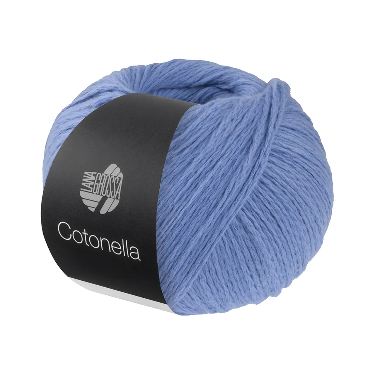 Cotonella Uni 208 Himmelblau von Lana Grossa. Weiches Kettengarn aus unmercerisierter Pima Baumwolle