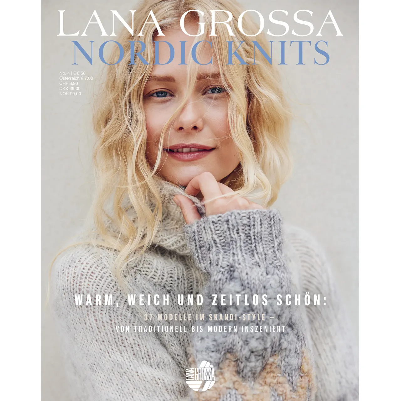 Magazin Nordic Knits No. 4 mit 37 Modellen in Skandi-Style - warm weich und zeitlos schön - von traditionell bis modern inszeniert
