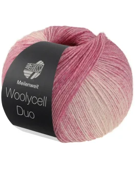 <span class="yarn-title">Meilenweit 100 Woolycell Duo</span> <span class="yarn-color">6002 Veilchenfuchsia/<wbr>-Lila/<wbr>Rosa</span>