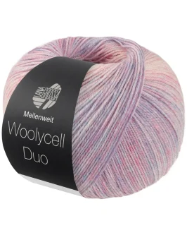 <span class="yarn-title">Meilenweit 100 Woolycell Duo</span> <span class="yarn-color">6003 Blaulila/<wbr>/<wbr>Rosa/<wbr>Creme</span>