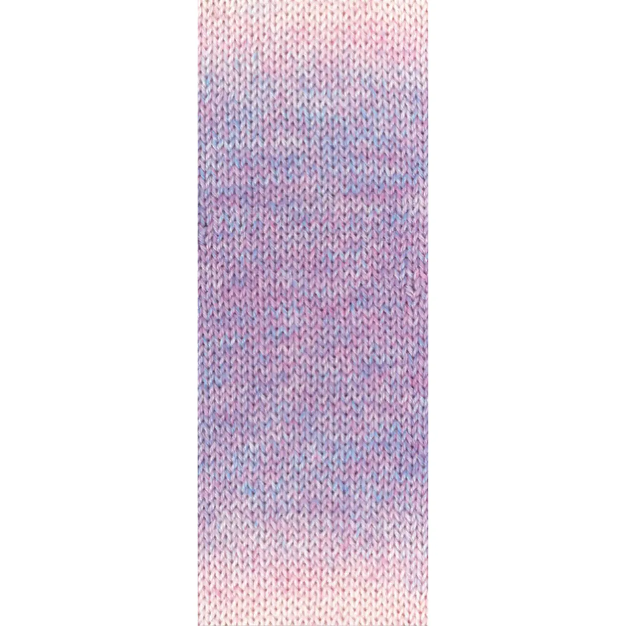 Meilenweit 100 Woolycell Duo 6003 Blaulila//Rosa/Creme von Lana Grossa. Hochwertiges Sockengarn ohne Polyamidanteil aus Merinowolle & Lyocell im Farbverlauf bedruckt wasc