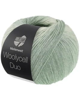 <span class="yarn-title">Meilenweit 100 Woolycell Duo</span> <span class="yarn-color">6007 Salbei-/<wbr>Heu-/<wbr>Pastellgrün</span>