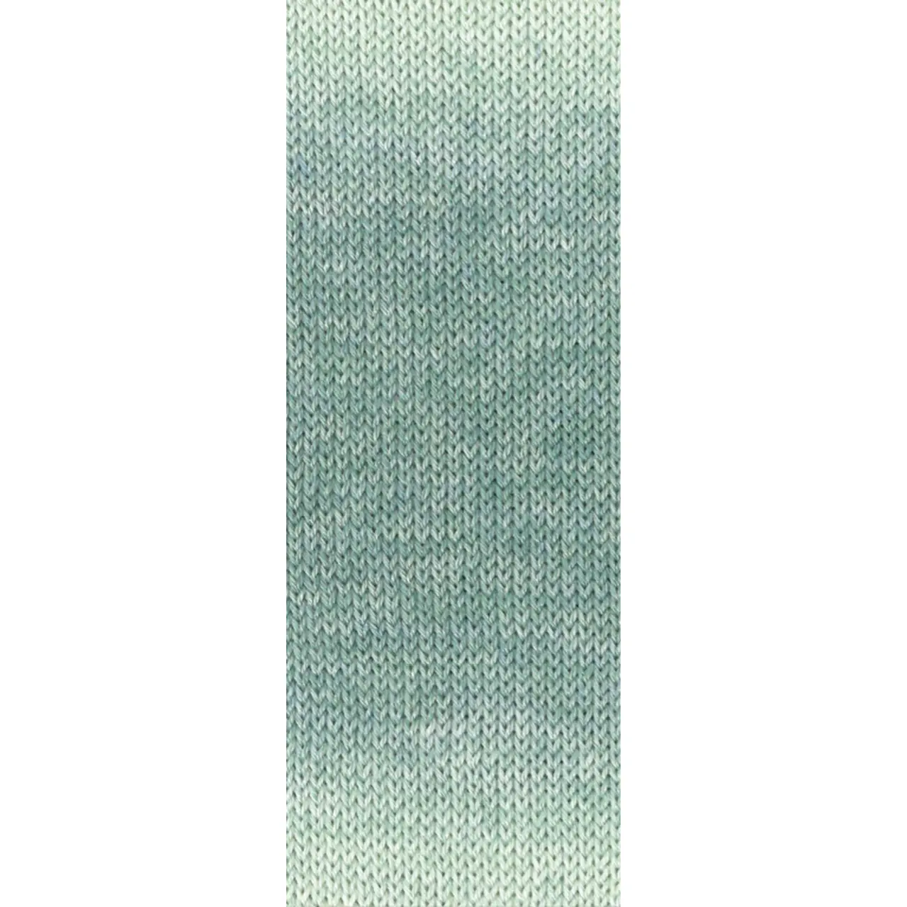 Meilenweit 100 Woolycell Duo 6007 Salbei-/Heu-/Pastellgrün von Lana Grossa. Hochwertiges Sockengarn ohne Polyamidanteil aus Merinowolle & Lyocell im Farbverlauf bedruckt wasc
