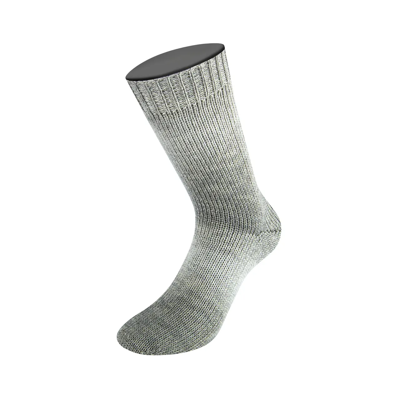 Meilenweit 100 Woolycell Duo 6010 Hell-/Perl-/Mausgrau von Lana Grossa. Hochwertiges Sockengarn ohne Polyamidanteil aus Merinowolle & Lyocell im Farbverlauf bedruckt wasc