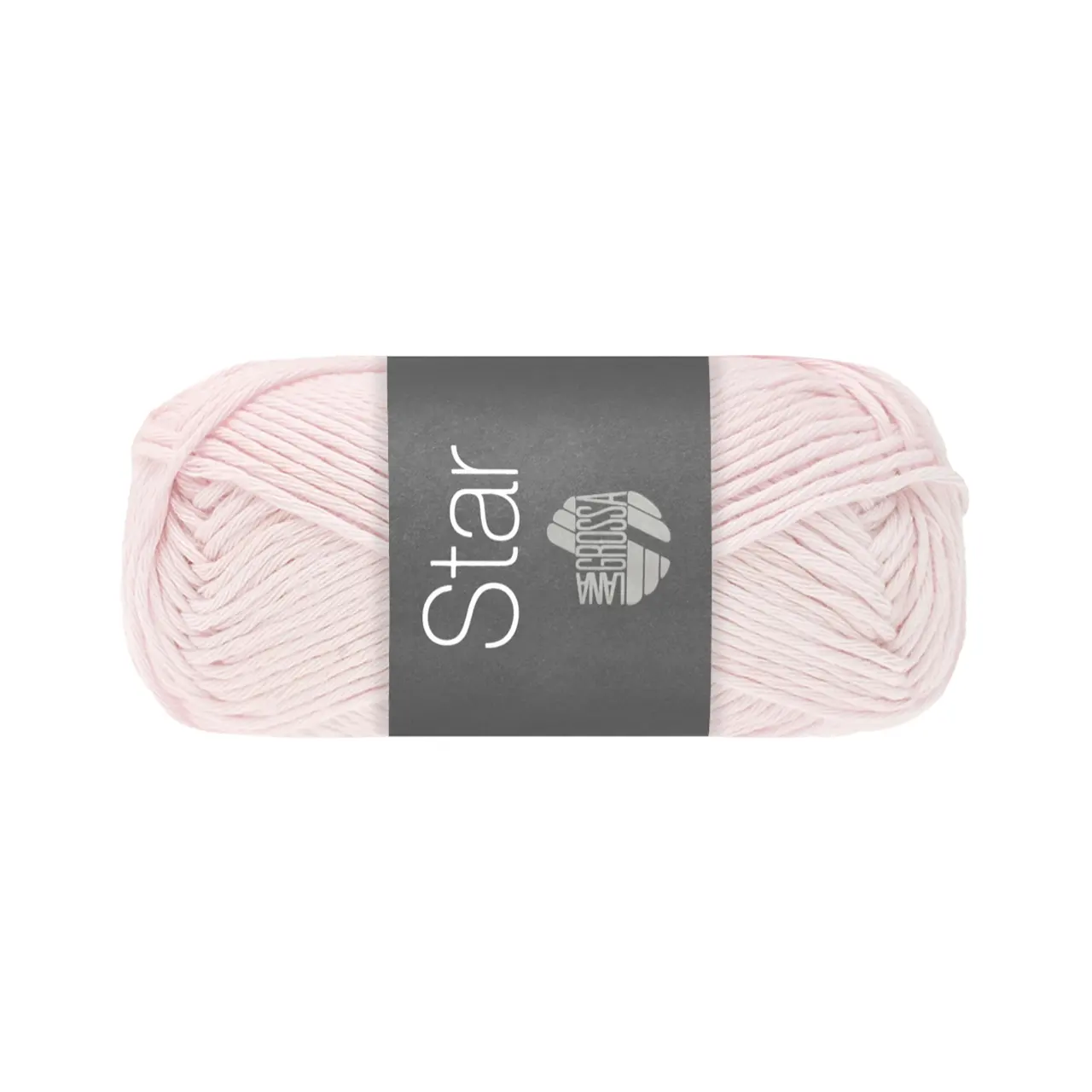 Star Uni 127 Blassrosa von Lana Grossa. Topflappen-Baumwolle