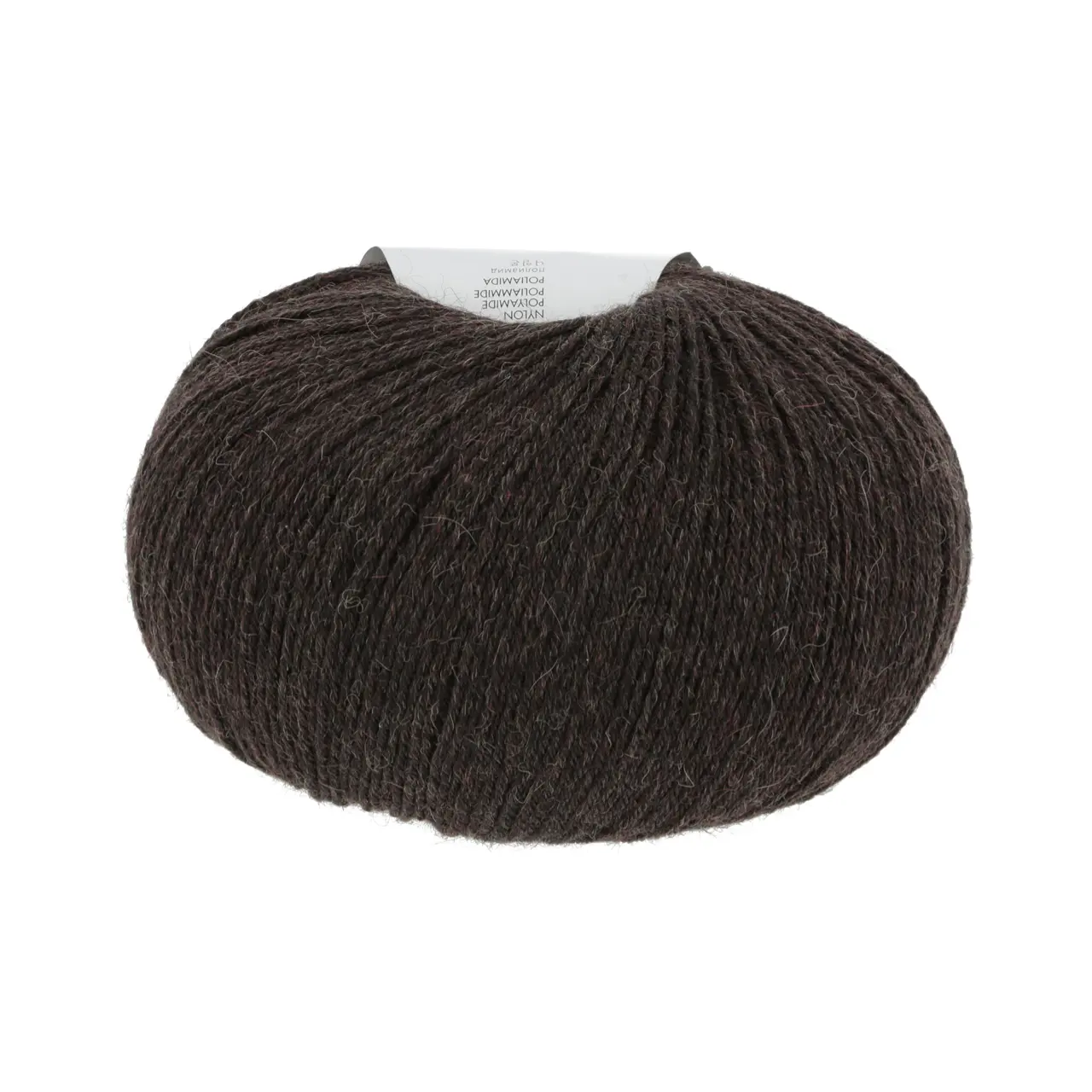 Alpaca Soxx 6-Fach 68 Dunkelbraun Mélange von Lang Yarns. Ein himmlisches Wollknäuel. Unser ALPACA SOXX 6-fach besteht aus 70% superfeinem Alpaka und 30% strapazierfähigem Nylon. Ausserdem ist der Produktionsprozess für dieses Garn sehr umweltfreundlich. Diese Qualität ist in der Waschmaschine im Wollwaschgang (Schonwaschgang)