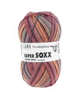 <span class="yarn-title">Super Soxx Color 4-Fach</span> <span class="yarn-color">547 Pfirsich/<wbr>Rosa 1150 Vermilion</span>