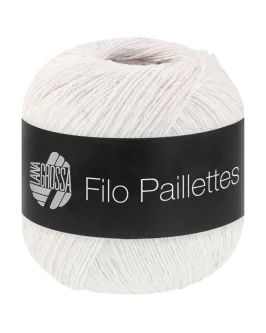 <span class="yarn-title">Filo Paillettes</span> <span class="yarn-color">1 Weiß</span>