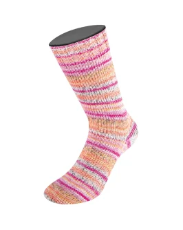 <span class="yarn-title">Meilenweit 100 Merino Extrafine Pepe</span> <span class="yarn-color">4146 Orangerot/<wbr>Creme/<wbr>Dunkelgrau/<wbr>Orangegelb/<wbr>Pink/<wbr>Fuchsia</span>