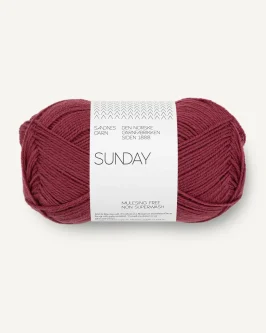 <span class="yarn-title">Sunday</span> <span class="yarn-color">4353 Rustic Rose</span>