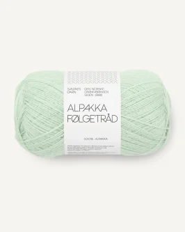 <span class="yarn-title">Alpakka Følgetråd</span> <span class="yarn-color">7911 Mint Green</span>