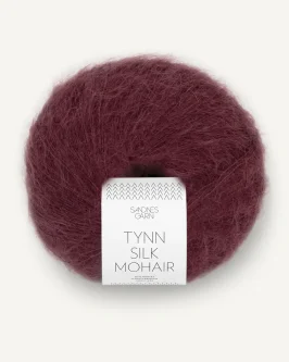 <span class="yarn-title">Tynn Silk Mohair</span> <span class="yarn-color">4372 Dyp Burgunder</span>