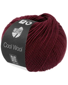 <span class="yarn-title">Cool Wool Uni</span> <span class="yarn-color">2124 Dunkles Rosenrot</span>