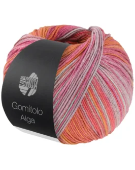 <span class="yarn-title">Gomitolo Alga</span> <span class="yarn-color">2021 Rot/<wbr>Orange/<wbr>Fuchsia/<wbr>Mint/<wbr>Brombeer/<wbr>Grau</span>