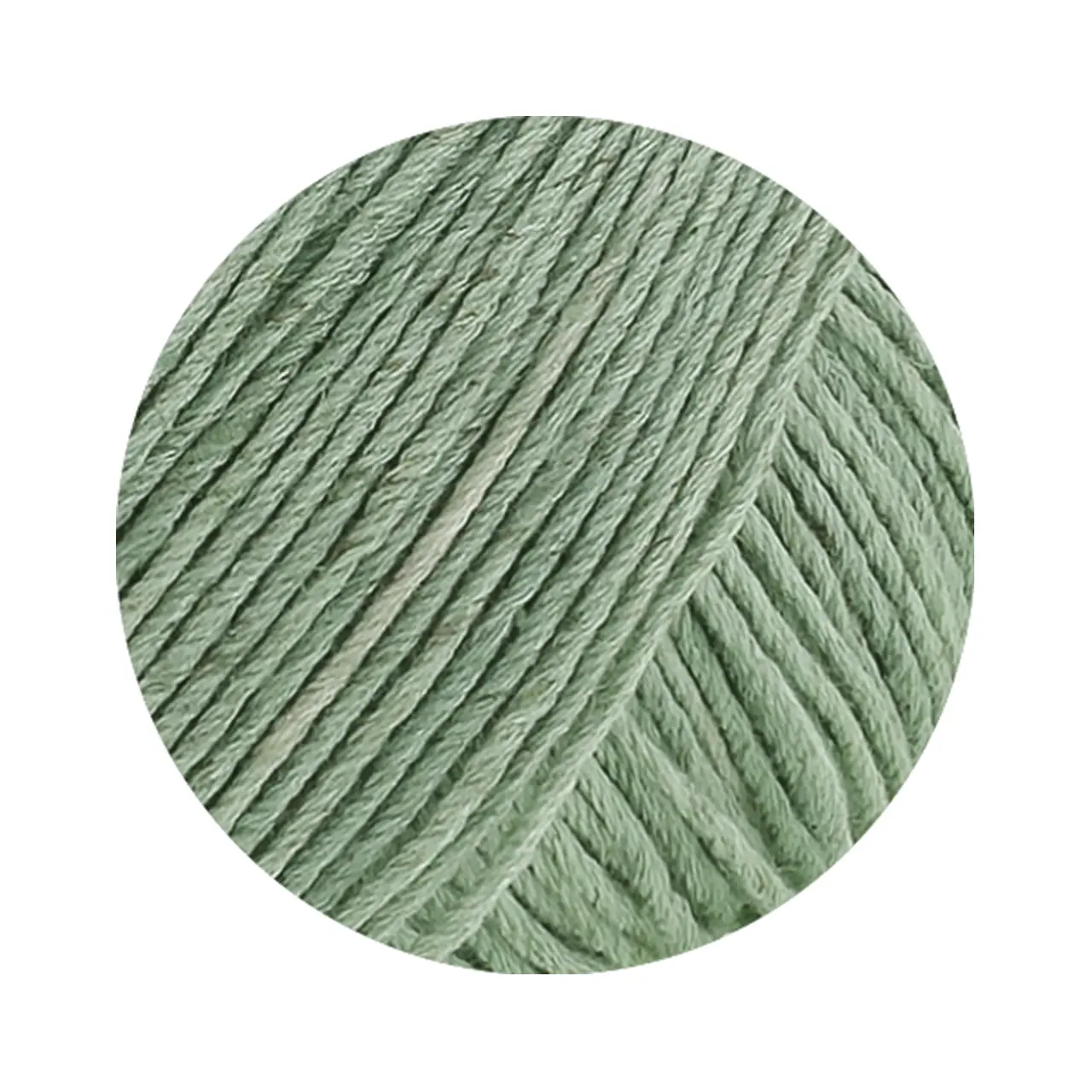 Solo Lino (Linea Pura) 80 Mintgrün von Lana Grossa. Leinen-Look
