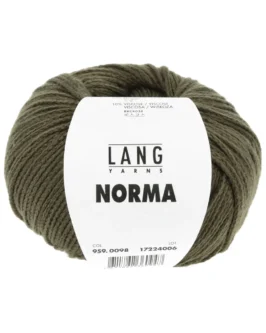 <span class="yarn-title">Norma</span> <span class="yarn-color">98 Olive Dunkel</span>