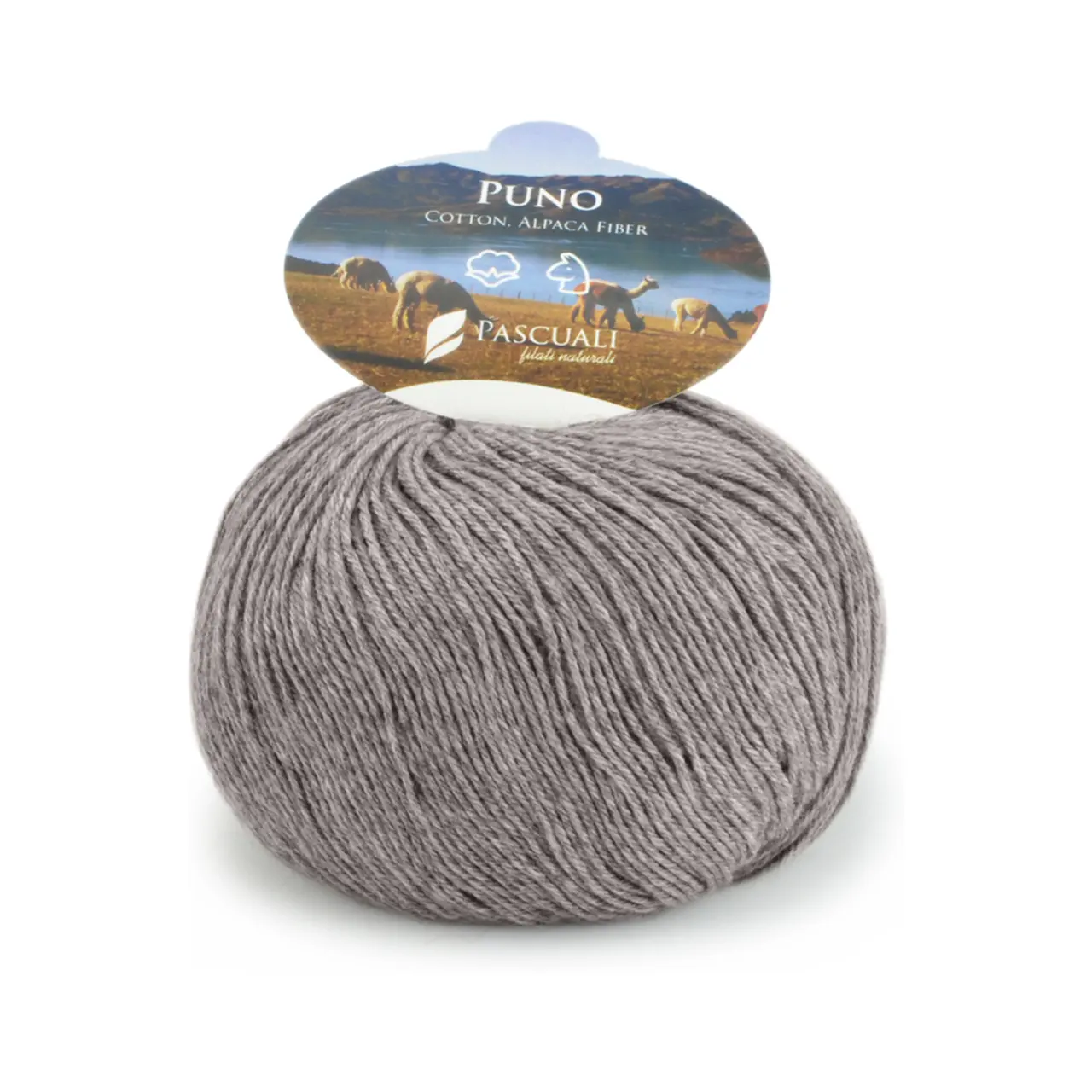 Puno 28 Eibe von Pascuali. Eine traumhaft weiche Mischung aus Baumwolle und Alpakawolle. Das Garn eignet sich perfekt für leichte Oberteile und ebenso gut für Accessoires wie Schals oder Tücher. Puno ist angenehm weich und kann auch direkt auf der Haut getragen werden.