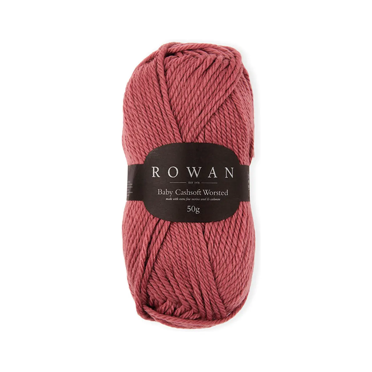 Baby Cashsoft Worsted 10019 Rust von Rowan. Die perfekte Harmonie aus Luxus und Funktionalität. Diese sorgfältig ausgewogene Mischung aus Merinowolle Kaschmir und Acryl fühlt sich unwiderstehlich weich auf der Haut an.Baby Cashsoft Worsted eignet sich ideal für kuschelige Decken Babykleidung und alle Projekte bei denen Weichheit und Funktionalität Hand in Hand gehen.