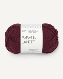 <span class="yarn-title">Babyull Lanett</span> <span class="yarn-color">4372 Dyp Burgunder</span>