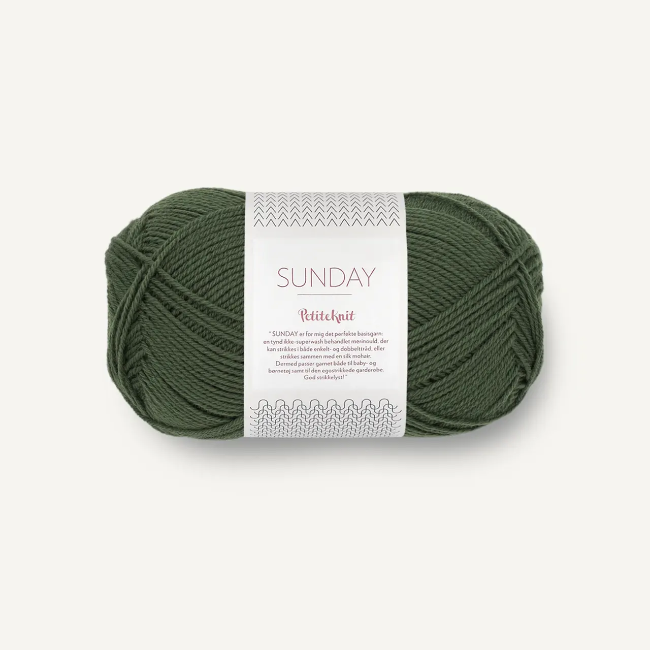PetiteKnit Sunday 9581 Pine von Sandnes Garn. Ein zauberhaft leichtes Merinogarn nicht Superwash behandelt