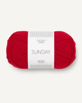 <span class="yarn-title">Sunday</span> <span class="yarn-color">4219 True Red</span>
