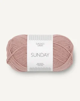 <span class="yarn-title">Sunday</span> <span class="yarn-color">4332 Støvet Rose</span>