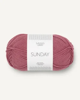<span class="yarn-title">Sunday</span> <span class="yarn-color">4343 Bringebærsorbet</span>