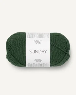<span class="yarn-title">Sunday</span> <span class="yarn-color">8082 Skoggrønn</span>