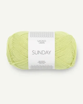 <span class="yarn-title">Sunday</span> <span class="yarn-color">9523 Lime Punch</span>