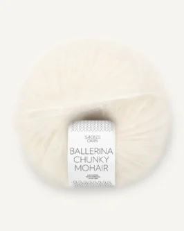 <span class="yarn-title">Ballerina Chunky Mohair</span> <span class="yarn-color">1001 Optisk Hvit</span>
