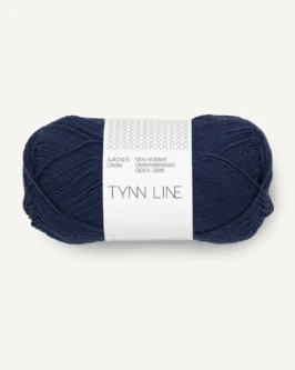 <span class="yarn-title">Tynn Line</span> <span class="yarn-color">6073 Seaside Navy</span>
