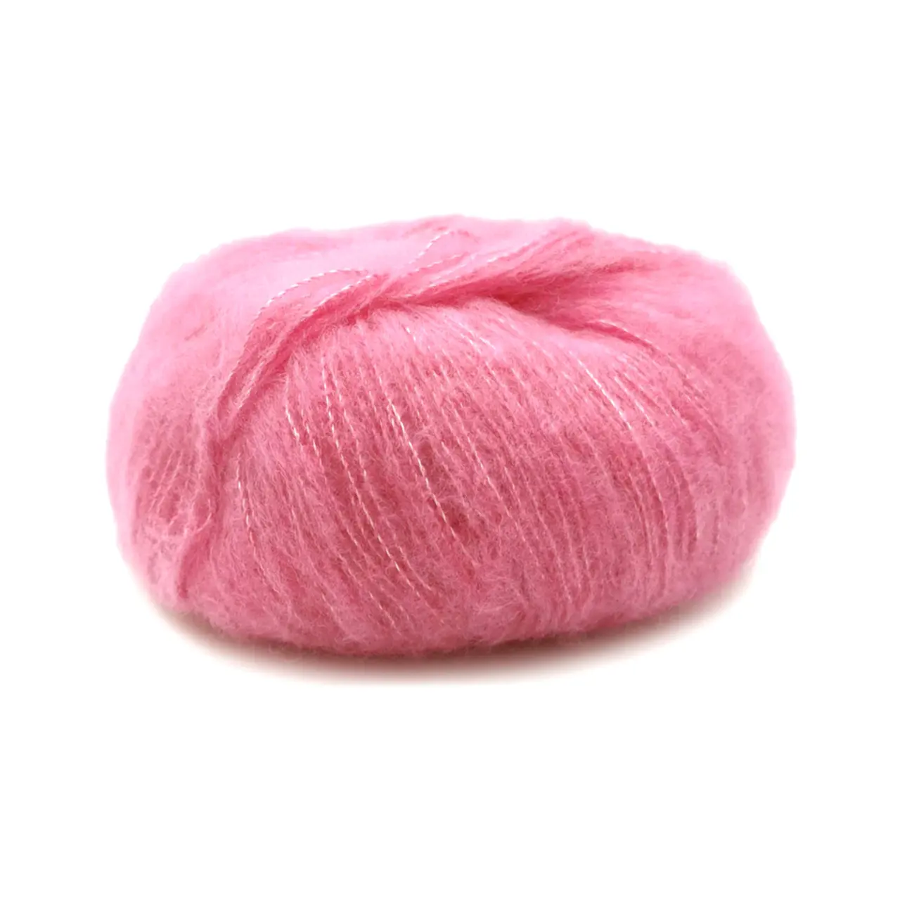 Cashmere Deluxe 3203 Rosa von Ferner Wolle. Ein flauschig weiches Garn mit dem sich leichte Westen und Pullover fast wie von selbst stricken.