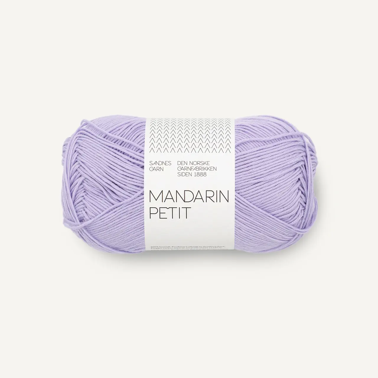 Mandarin petit 5223 Lavender von Sandnes Garn. Herrlich weiches Baumwollgarn das sich für Babys Kinder und Erwachsene eignet.