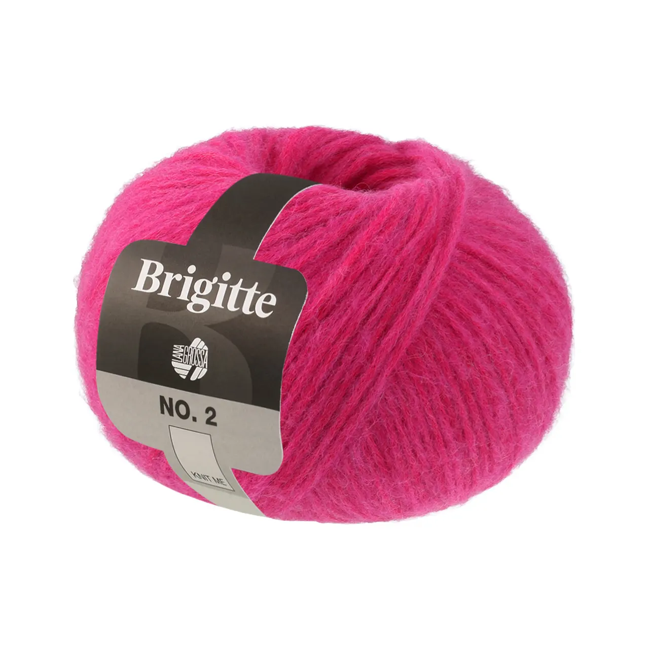 Brigitte No. 2 82 Orchidee von Lana Grossa. Edle Netzgarnstruktur aus Alpaka und Baumwolle