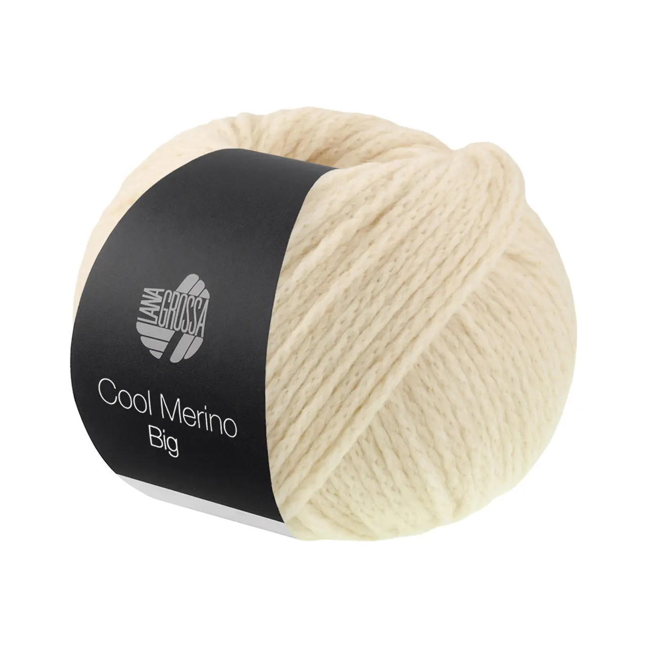 Cool Merino Big 241 Muschel von Lana Grossa. Voluminöses Kettengarn aus klassischer Merinowolle