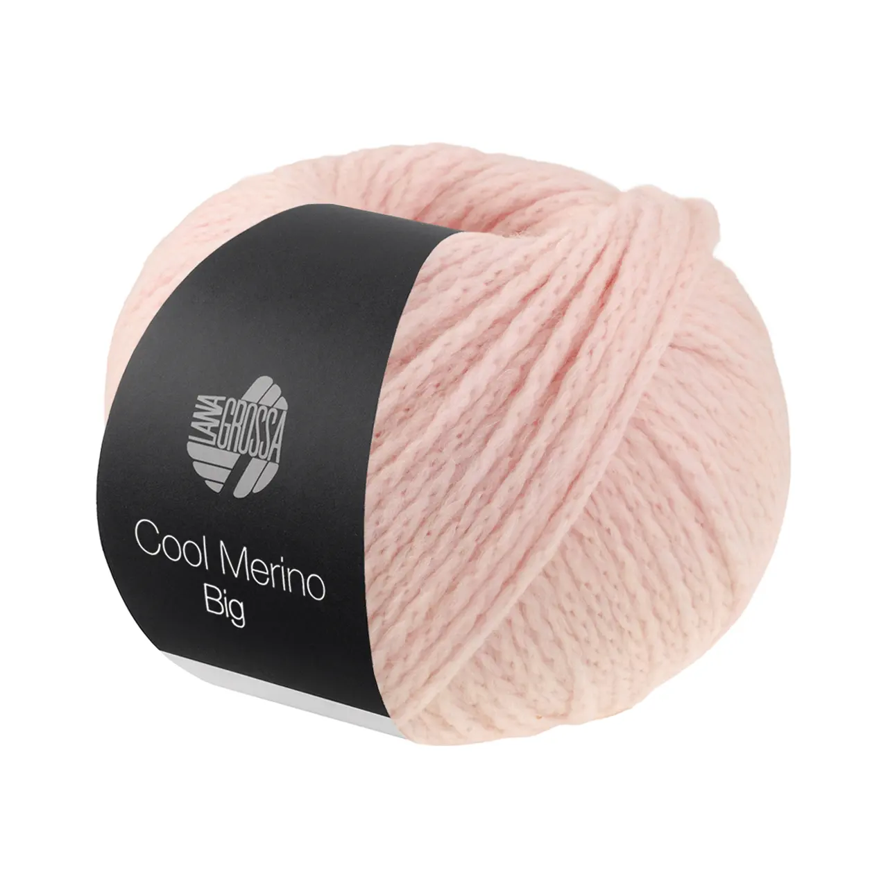 Cool Merino Big 242 Pastellrosa von Lana Grossa. Voluminöses Kettengarn aus klassischer Merinowolle