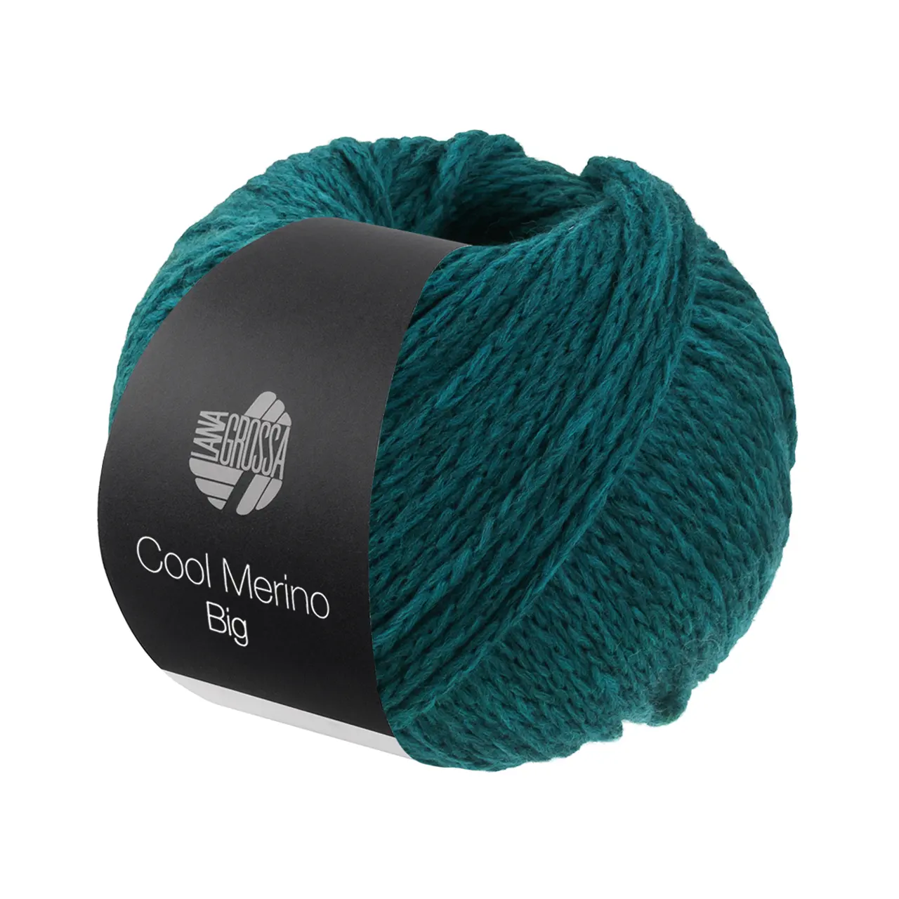 Cool Merino Big 245 Petrol von Lana Grossa. Voluminöses Kettengarn aus klassischer Merinowolle