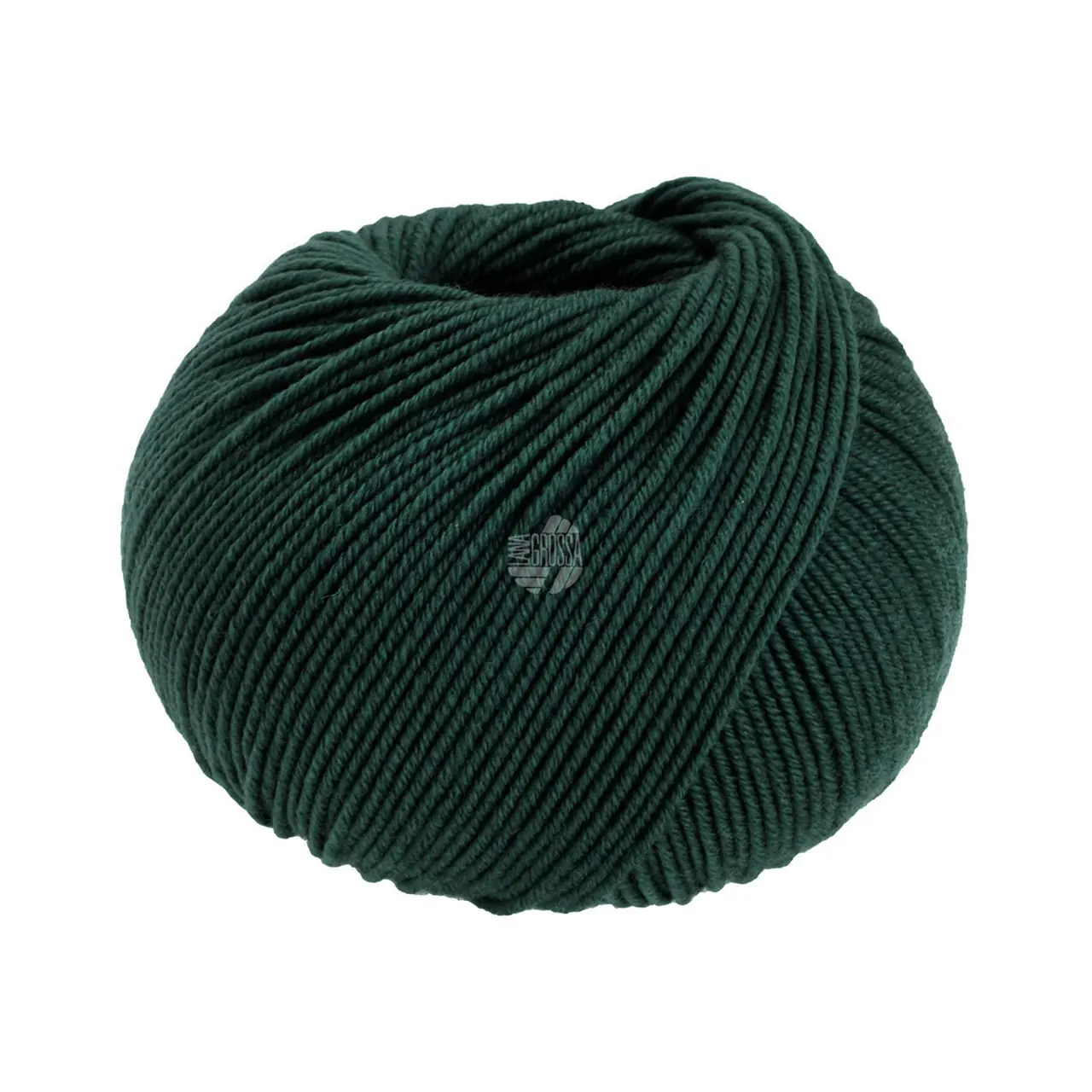Cool Wool Uni 2120 Dunkelpetrol von Lana Grossa. Extrafeine Merinowolle waschmaschinenfest und filzfrei