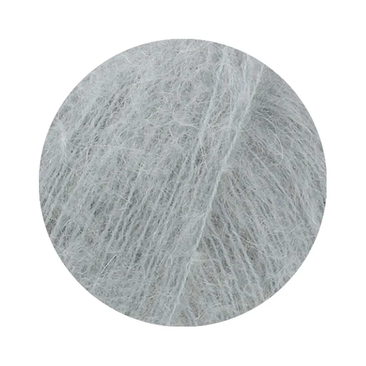 Filo Di Gio 10 Azurblau von Lana Grossa. Locker verzwirntes Garn aus superfeinen Merinofasern und Superkid Mohair