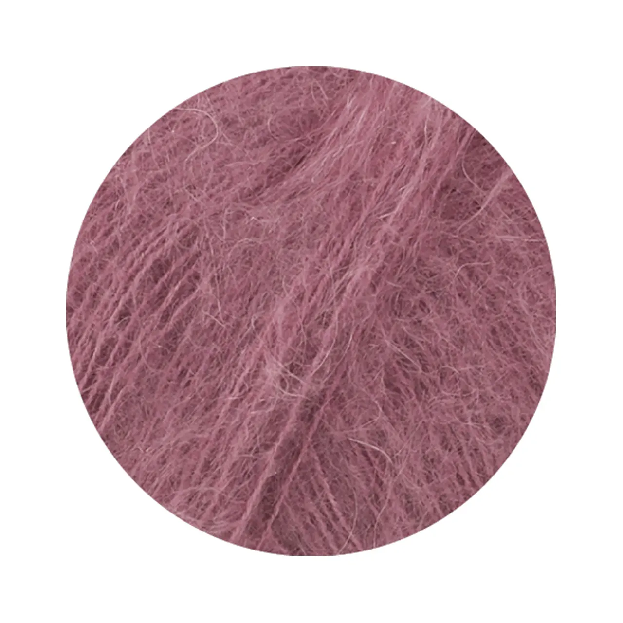 Filo Di Gio 12 Mauve von Lana Grossa. Locker verzwirntes Garn aus superfeinen Merinofasern und Superkid Mohair