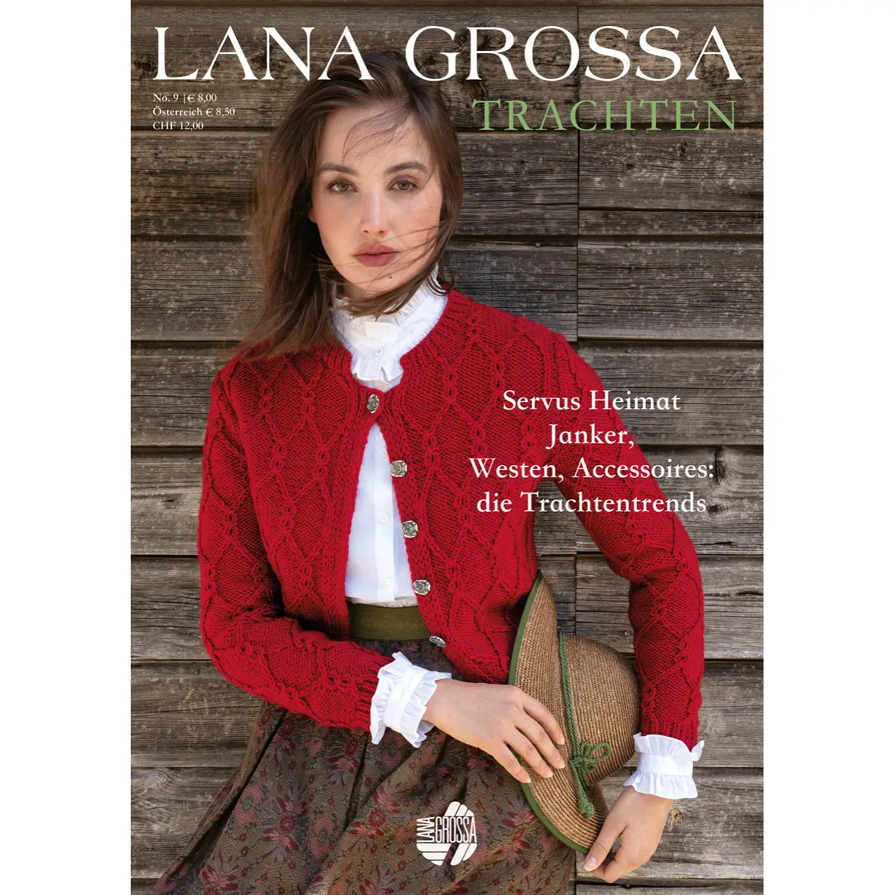 Strickmagazin Trachten No. 9 - Cover mit Jacke aus Alpina Landhauswolle