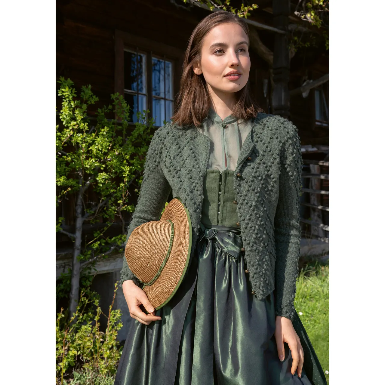 Strickmodell aus Trachten No. 9 - Jacke aus Cashmere 16