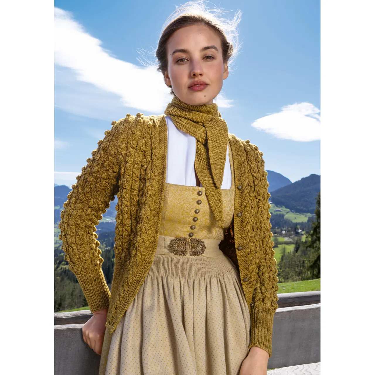 Strickmodell aus Trachten No. 9 - Jacke aus Cool Wool Vintage