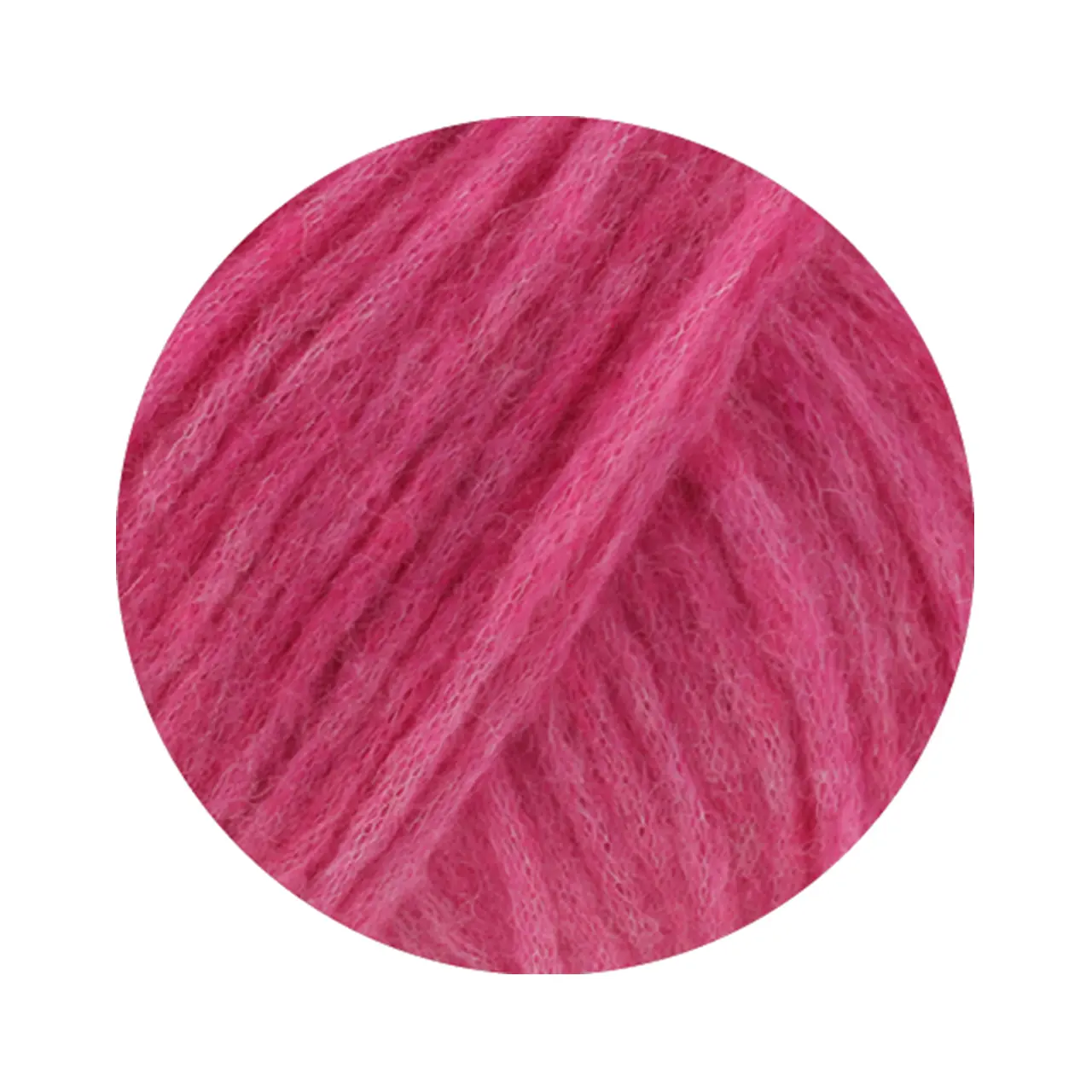 Chapeau 12 Pink von Lana Grossa. Watteweiches Schlauchgarn (Soffilo) gefüllt mit Merino & Alpakafasern