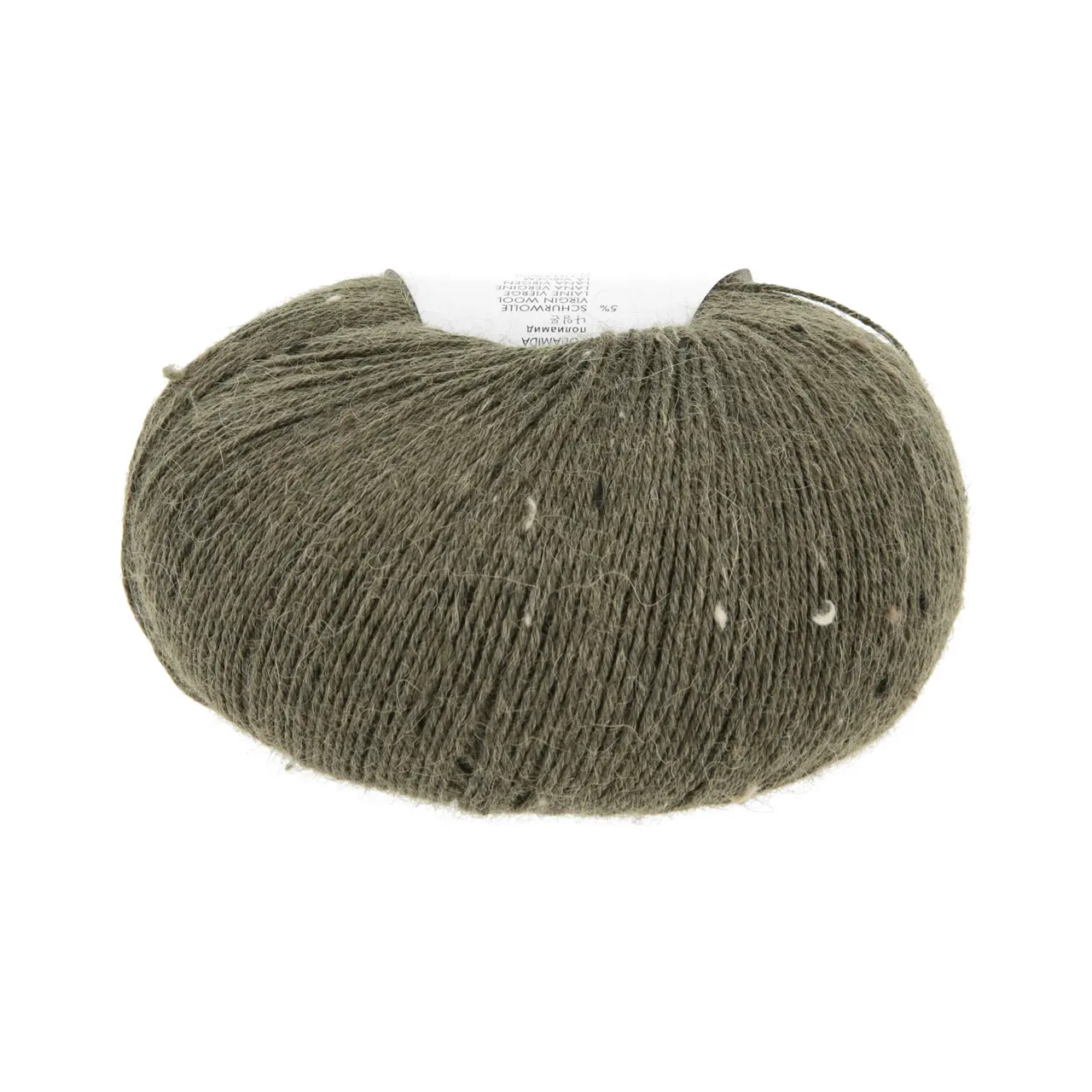 Alpaca Soxx Tweed 99 Krokodilgrün von Lang Yarns. Neu bieten wir Ihnen unsere Qualität ALPACA SOXX 4-fach auch mit Tweed Noppen an. Dank der Kombination aus Baby Alpaca Schurwolle und Polyamid eignet sich das Garn perfekt für kuschelige Socken und zahlreiche weitere Strickideen. ALPACA SOXX TWEED ist die ideale Wahl wenn Weichheit und Wärme im Mittelpunkt stehen.