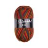 XXL-Trekking color 732 Rot-Orange-Grün-Blau