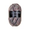XXL-Trekking color 792 Grau-Schwarz-Rot-Lila