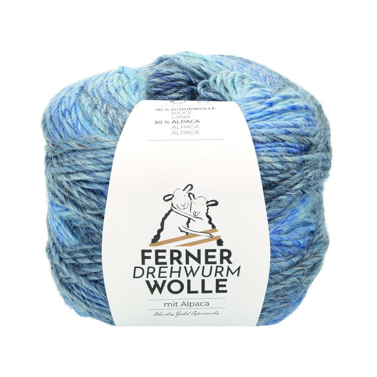 Drehwurm DW4 Hellblau-Grau