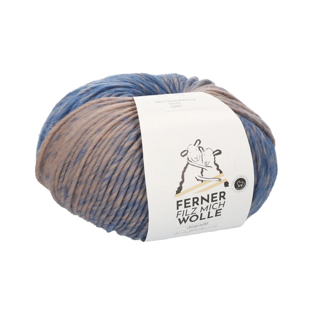 Filz Mich F2052 Blau/Grau/Rosa
